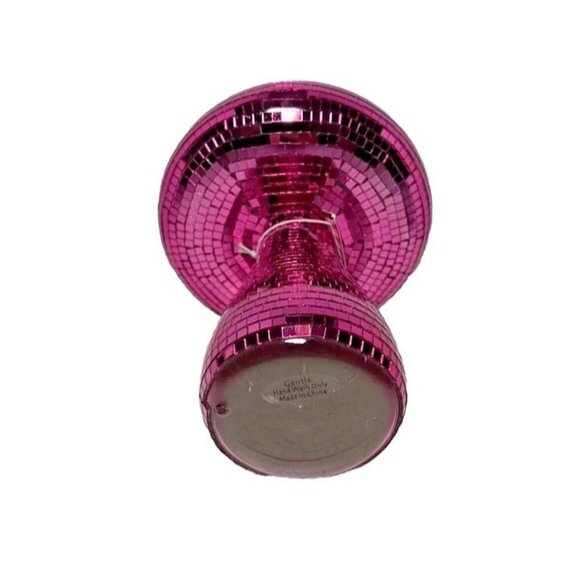 Viral Cupcakes &‎ Cashmere Home Pink Purple Disco Fairy Core Shimmer Mushroom - Picture 3 of 4